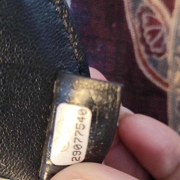 Chanel quilted lambskin luggage tag authentic with hologram rare unicorn - Picture 3 of 4